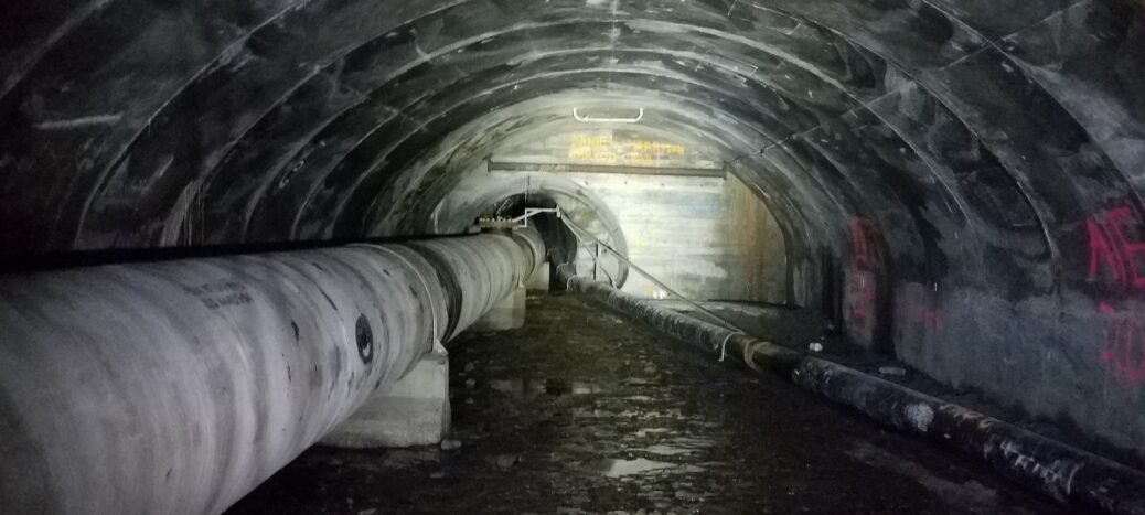 Wainuiomata Tunnel System: Large and Small Bores - 2021 - © Antoine Verone