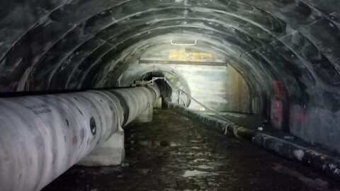 Wainuiomata Tunnel System: Large and Small Bores - 2021 - © Antoine Verone