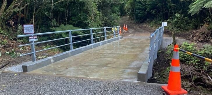 George Creek No.2 Bridge completed -