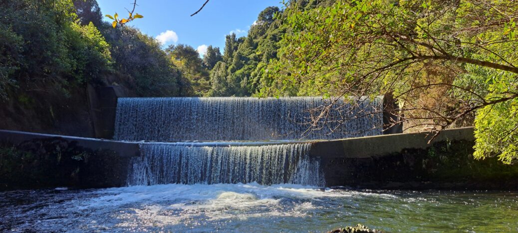 Lower Dam Spillway - 2025 - © wainuiomata.net