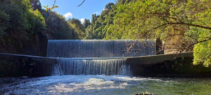 Lower Dam Spillway - 2025 - © wainuiomata.net