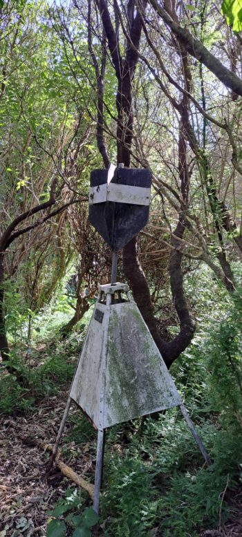 Trig in Hayward Eastern Hills Scenic Reserve - 2025 - © wainuiomata.net