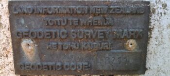 Trig 8211 in Hayward Eastern Hills Scenic Reserve - 2025 - © wainuiomata.net