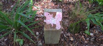 Old sign post at abandoned Grace's Stream Campsite in Wainuiomata - 2025 - © wainuiomata.net