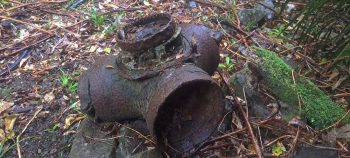Kittyhawk propeller hub near Skerretts Creek - 2026 - © wainuiomata.net