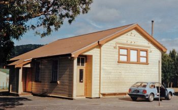 Wainuiomata Primary School classroom, now WHMS Museum - P Paton Photo - Feb 1990 - WHMS: B001