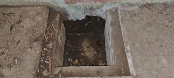 nz7614 Venturi pipes at O-K Pipeline Venturi Meter Hut - 2026 - © wainuiomata.net