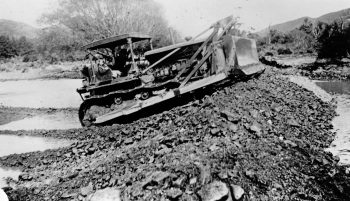 "The Den", Coast Rd after the flood - Apperley Album - c1950s - WHMS: L3176A