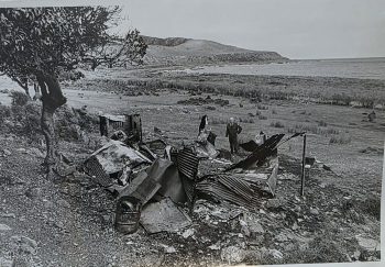 Coastwatchers Hut Burnt Wreckage Coastwatchers Hut burnt wreckage - Source: Claire Jackson