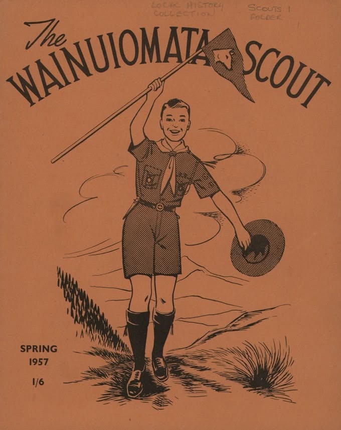 The Wainuiomata Scout - 1957 - Cover