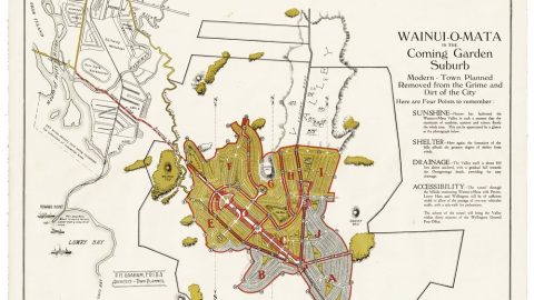Proposed Layout for Wainuiomata Development (1928)