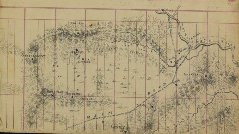 Climie Map of Wainuiomata - c1880s - wainuiomata.net