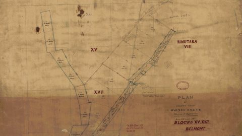 SO 10529 Sinclair Valley Map - c1880s?
